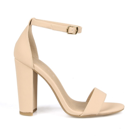 BECCA-01 Two Piece Women's High Heel Sandals - Picture 3 of 3